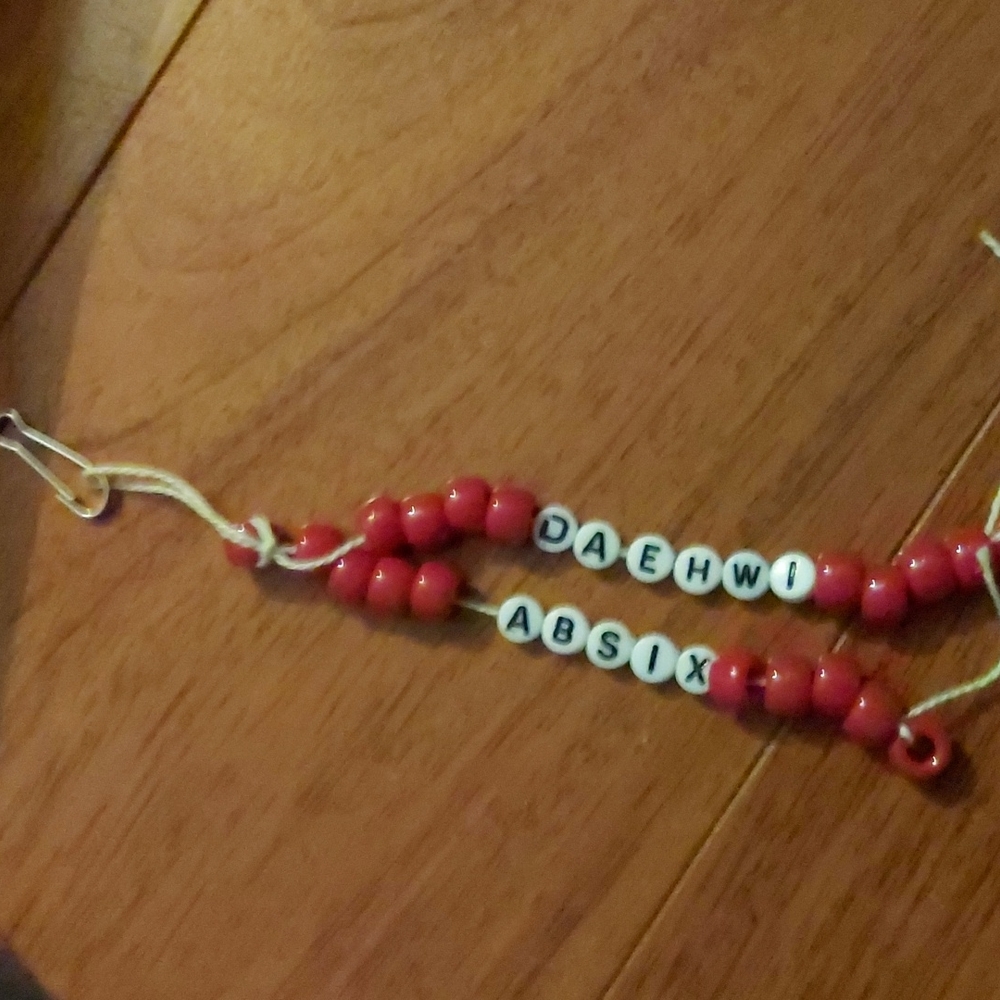 Kpop or name keychains